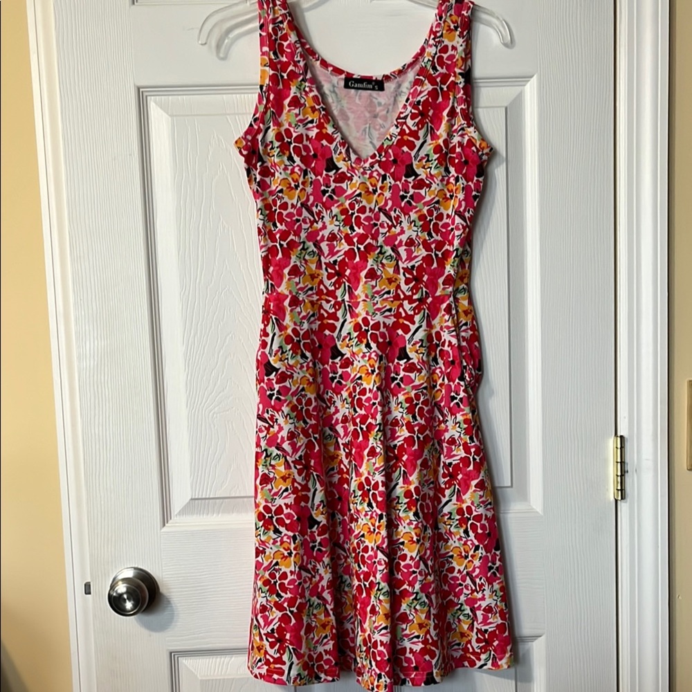 Floral Sleeveless Dress